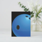Bowling Ball Briefkaart (Staand voorkant)