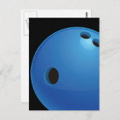 Bowling Ball Briefkaart (Voorkant / Achterkant)