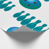 Bowling Ball en Pins Fun Sports Cadeaupapier