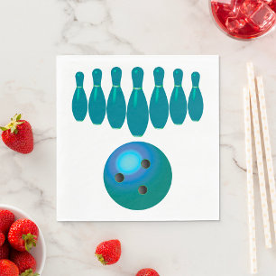 Bowling Ball en Pins Fun Sports Servet