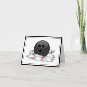 Bowling Ball en Pins Kaart