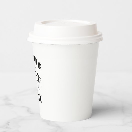 Bowling Ball en Pins Papieren Bekers (Links)