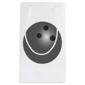 Bowling Ball Gift Bag Klein Cadeauzakje (Voorkant)