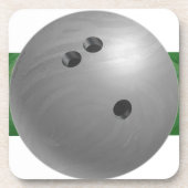Bowling Ball Gray Drankjes Onderzetter (Voorkant)