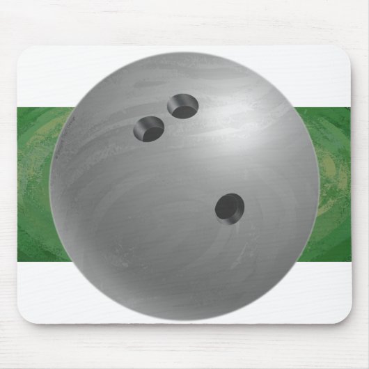 Bowling Ball Gray Muismat (Voorkant)