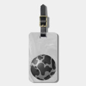 Bowling Ball Koe Grey Bagagelabel (Voorkant verticaal)