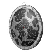Bowling Ball Koe Grey Dartbord (Voorkant Rechts)