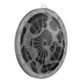 Bowling Ball Koe Grey Dartbord (Voorkant Links)