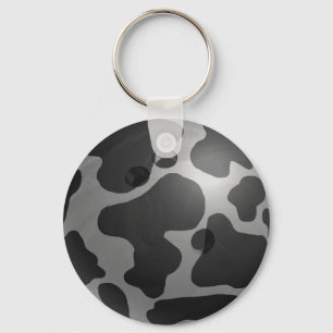 Bowling Ball Koe Grey Sleutelhanger