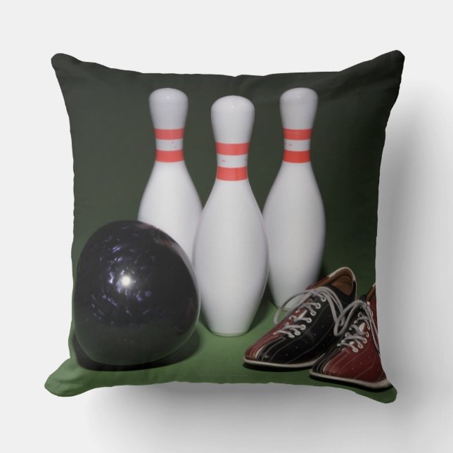 Bowling Ball Kussen (Voorkant)