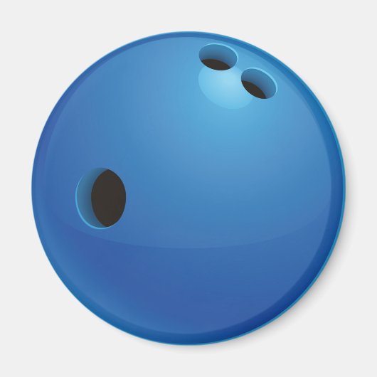 Bowling Ball Magnet Magneet (Voorkant)