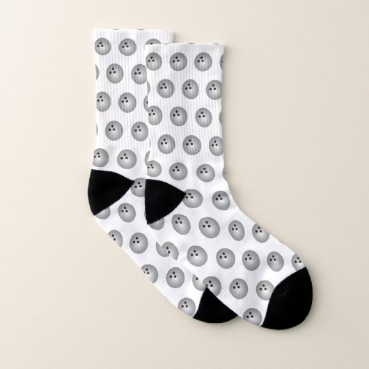 Bowling Ball Pattern Socks Sokken (Paar)