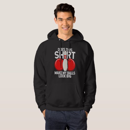 Bowling Ball Pin Bowler Strike Bowling Fanatic Bow Hoodie (Voorkant volledig)