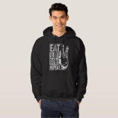 Bowling Ball Pin Bowler Strike Bowling Fanatic Bow Hoodie (Voorkant volledig)
