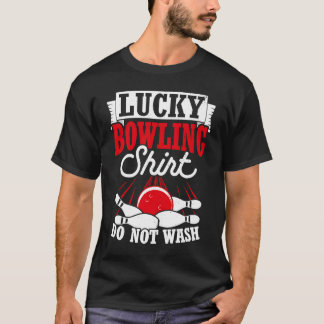 Bowling Ball Pin Bowler Strike Bowling Team Bowlin T-shirt