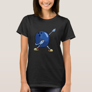 Bowling Ball Pin Mannen Vrouwen Kinder Jongerenmam T-shirt