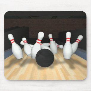 Bowling Ball & Pins: 3D-model: Muismat