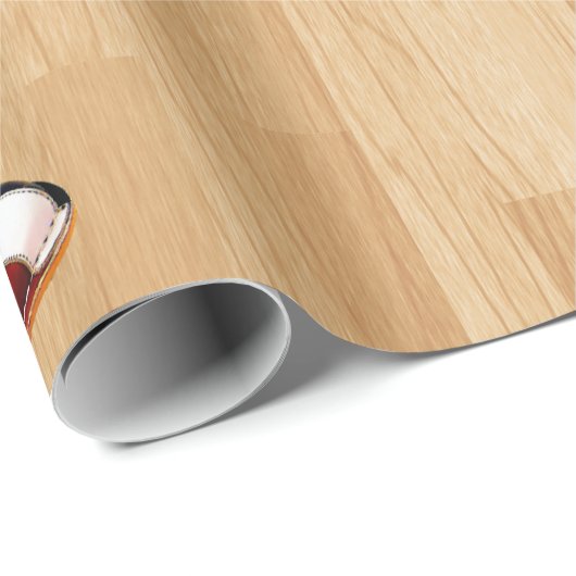 Bowling Ball-schoen en -pin met uw eigen naam Cadeaupapier (Rol Hoek)