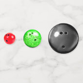 Bowling Ball Theme Anniversaire Confetti (Derrière)