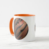 Bowling Ball Tiger Oranje Mok (Voorkant links)