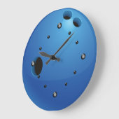 Bowling Ball Wall Clock Grote Klok (Hoek)