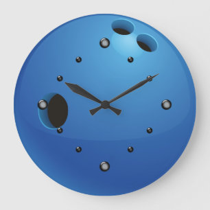 Bowling Ball Wall Clock Grote Klok