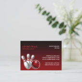 Bowling/Bar Chubby Carte de visite (Debout devant)