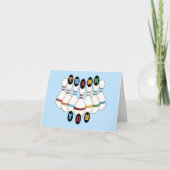 Bowling bedankkaart (Voorkant)