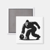 Bowling Bigfoot Magneet (Voorkant / Achterkant)