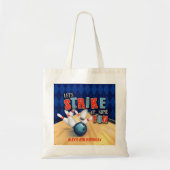 Bowling Birthday Canvas tas (Voorkant)