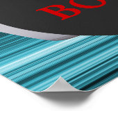 Bowling Birthday Party Poster (Hoek)