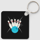 Bowling Bliss Sleutelhanger (Achterkant)