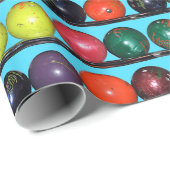 Bowling Blitz Cadeaupapier (Rol Hoek)