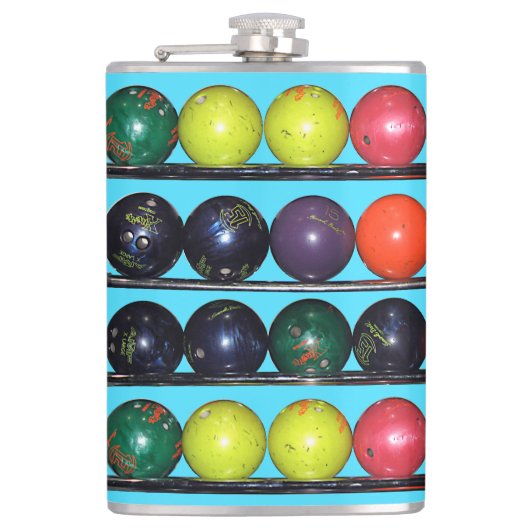 Bowling Blitz Heupfles (Voorkant)