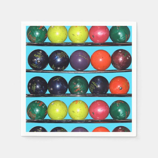 Bowling Blitz Servet (Voorkant)