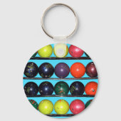 Bowling Blitz Sleutelhanger (Achterkant)