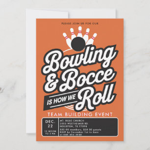 Bowling Bocce Team Building Church Business Sinaas Kaart