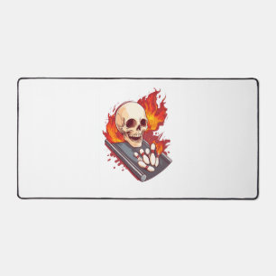 Bowling Botten - Funny Sports Skull Bureaumat