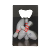 Bowling Bottle Open Kredietkaart Flessenopener (Achterkant)