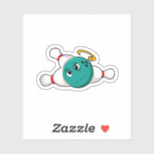 Bowling Bowling ball Bowling pin Sticker (Vel)