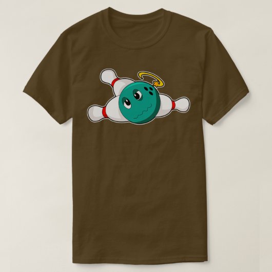 Bowling Bowling Ball Bowling Pin T-shirt (Design voorkant)