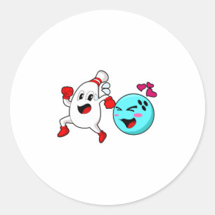 Bowling Bowling ball Ronde Sticker