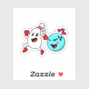 Bowling Bowling ball Sticker
