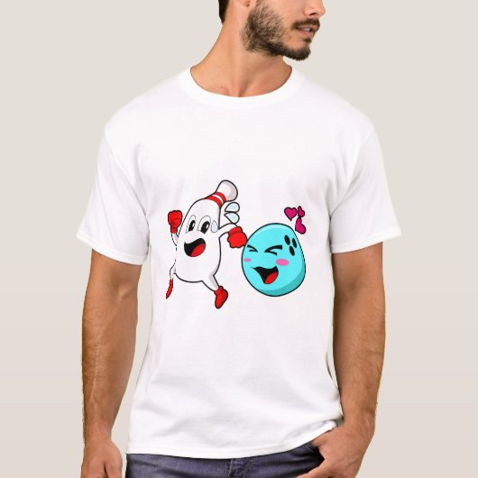 Bowling Bowling ball T-shirt (Voorkant)