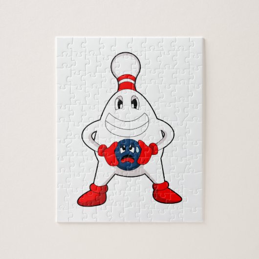 Bowling Bowling pin Bowling ball Legpuzzel (Verticaal)