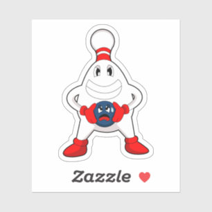 Bowling Bowling pin Bowling ball Sticker