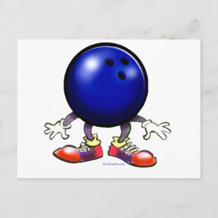 Bowling Briefkaart