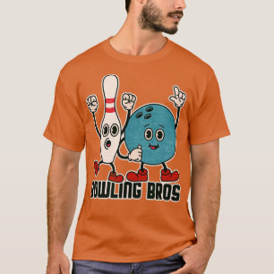 Bowling Bros Team League Alley Ball BowlerBowling T-shirt