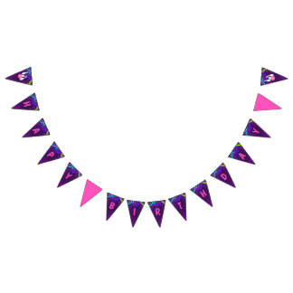 BOWLING BUNTING FLAGS Bowling Party Banner