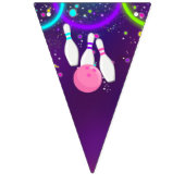 BOWLING BUNTING FLAGS Bowling Party Banner (Eerste vlag)